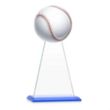 Edenwood Baseball Award - Sky Blue | https://www.bestnamebadges.com