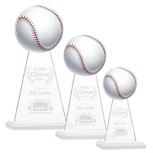 Edenwood Baseball Award - White | https://www.bestnamebadges.com
