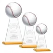 Edenwood Baseball Award - Amber | https://www.bestnamebadges.com
