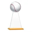 Edenwood Baseball Award - Amber | https://www.bestnamebadges.com
