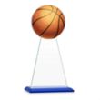 Edenwood Basketball Award - Blue | https://www.bestnamebadges.com