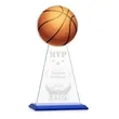 Edenwood Basketball Award - Blue | https://www.bestnamebadges.com
