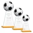 Edenwood Soccer Award - Amber | https://www.bestnamebadges.com
