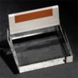 3D Crystal Business Card Holder | https://www.bestnamebadges.com