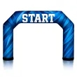 20' Custom Inflatable Arches-Contained Air Blown | https://www.bestnamebadges.com