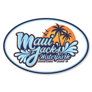 Oval Magnet 3-3/4 x 5-3/4 | https://www.bestnamebadges.com