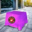 Custom Square Table Covers - Full Color | https://www.bestnamebadges.com
