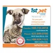 Rectangle Magnet 3-1/2 x 4 | https://www.bestnamebadges.com