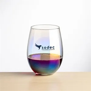 Miami Stemless Wine - Imprinted | https://www.bestnamebadges.com