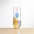 Miami Stemless Flute - Imprinted | https://www.bestnamebadges.com
