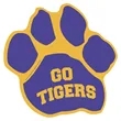 Small Paw Print Car Sign Magnet | https://www.bestnamebadges.com