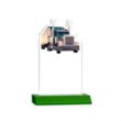 Longhaul Award - Green | https://www.bestnamebadges.com