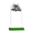 Longhaul Award - Green | https://www.bestnamebadges.com