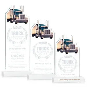 Longhaul Award - White | https://www.bestnamebadges.com