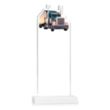 Longhaul Award - White | https://www.bestnamebadges.com