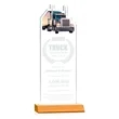 Longhaul Award - Amber | https://www.bestnamebadges.com