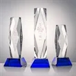President Award on Base - Blue | https://www.bestnamebadges.com