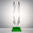 President Award on Base - Green | https://www.bestnamebadges.com