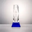 President Award on Base - Blue | https://www.bestnamebadges.com