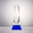 President Award on Base - Blue | https://www.bestnamebadges.com