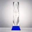 President Award on Base - Blue | https://www.bestnamebadges.com