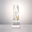 President VividPrint™ Award on Base - Clear | https://www.bestnamebadges.com