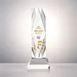President VividPrint™ Award on Base - Clear | https://www.bestnamebadges.com