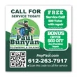 Square Magnet 4 x 4 | https://www.bestnamebadges.com
