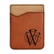 Rawhide Leatherette Phone Wallet | https://www.bestnamebadges.com