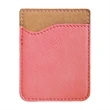 Pink Leatherette Phone Wallet | https://www.bestnamebadges.com