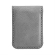 Gray Leatherette Money Clip | https://www.bestnamebadges.com