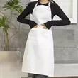 Custom Polyester Apron With Pocket Adjustable Cooking Bib | https://www.bestnamebadges.com