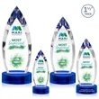 Fortier VividPrint™ Award on Base - Blue | https://www.bestnamebadges.com