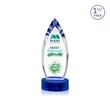 Fortier VividPrint™ Award on Base - Blue | https://www.bestnamebadges.com