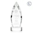 Fortier Award on Base - Clear | https://www.bestnamebadges.com