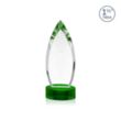 Fortier Award on Base - Green | https://www.bestnamebadges.com