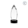 Fortier Award on Base - Black | https://www.bestnamebadges.com