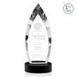 Fortier Award on Base - Black | https://www.bestnamebadges.com