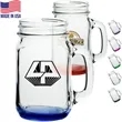16 oz. Mason Drinking Jars with Handles | https://www.bestnamebadges.com