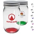 16 oz. Canning Mason Jars W/ Custom Logo | https://www.bestnamebadges.com