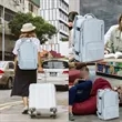 55L Business Large Capacity Expanded Travel USB Backpack | https://www.bestnamebadges.com