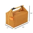 Foldable Portable Modern Insulated Large Capacity Lunch Bag | https://www.bestnamebadges.com