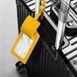 PU Leather Privacy Luggage Tag Identity Security Protection | https://www.bestnamebadges.com