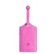 PU Leather Privacy Luggage Tag Identity Security Protection | https://www.bestnamebadges.com