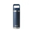 YETI® Rambler® 18 oz Water Bottle with Color-Matched Str... | https://www.bestnamebadges.com