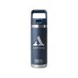 YETI® Rambler® 18 oz Water Bottle with Color-Matched Str... | https://www.bestnamebadges.com