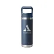 YETI® Rambler® 18 oz Water Bottle with Color-Matched Str... | https://www.bestnamebadges.com