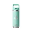 YETI® Rambler® 18 oz Water Bottle with Color-Matched Str... | https://www.bestnamebadges.com