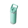 YETI® Rambler® 18 oz Water Bottle with Color-Matched Str... | https://www.bestnamebadges.com