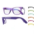 Blue Light Blocking Plastic Kid Glasses | https://www.bestnamebadges.com